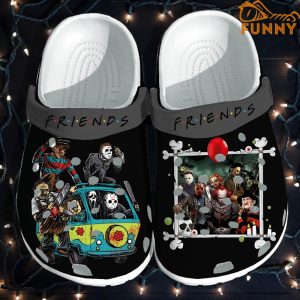 Horror Movie Friends Characters Crocs