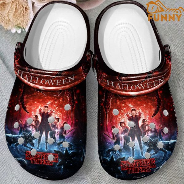 Horror Movie Stranger Things Crocs