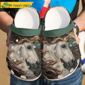 Horse Wild Soul Artwork Animal Crocs