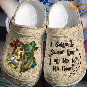 I Solemnly Swear That I Am Up To No Good Harry Potter Crocs 1