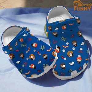 Kawaii Trio Harry Potter Crocs Dark Blue 2