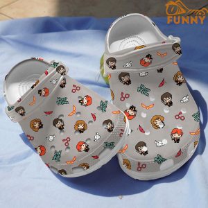 Kawaii Trio Harry Potter Crocs Grey 1