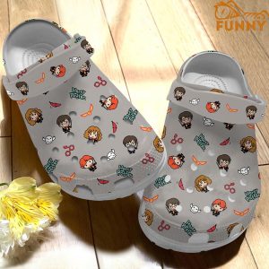 Kawaii Trio Harry Potter Crocs Grey 2