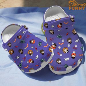 Kawaii Trio Harry Potter Crocs Purple 1