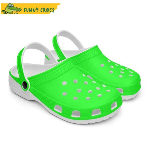Lime Green Crocs Clog Shoes