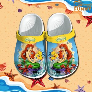 Little Mermaid Crocs 1