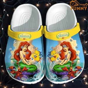 Little Mermaid Crocs