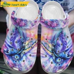 Luxury Butterfly Magical Flower Crocs