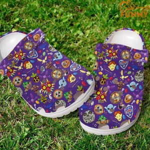 Majora Mask Pattern Gamer Crocs