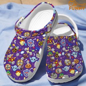 Majora Mask Pattern Gamer Crocs 2