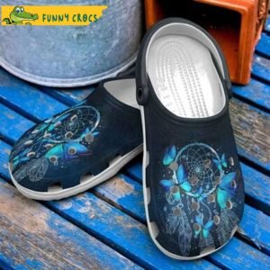 Morpho Butterfly Crocs