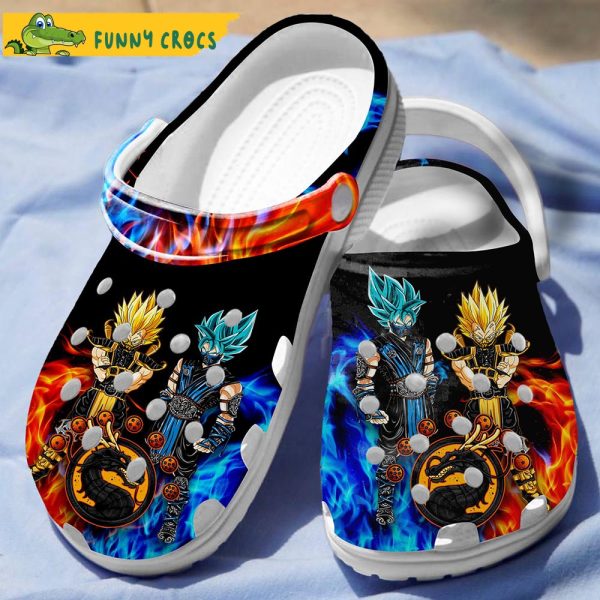 Mortal Kombat Dragon Ball Z Crocs