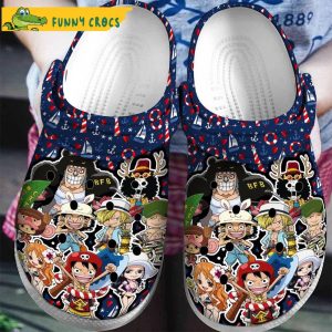 Funny One Piece Christmas Crocs