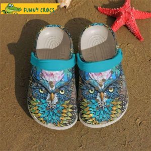 Owl Blue Crocs