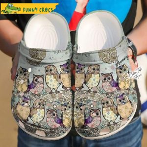 Owl Family Crocs