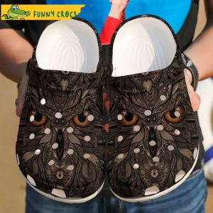 Owl Pattern Crocs