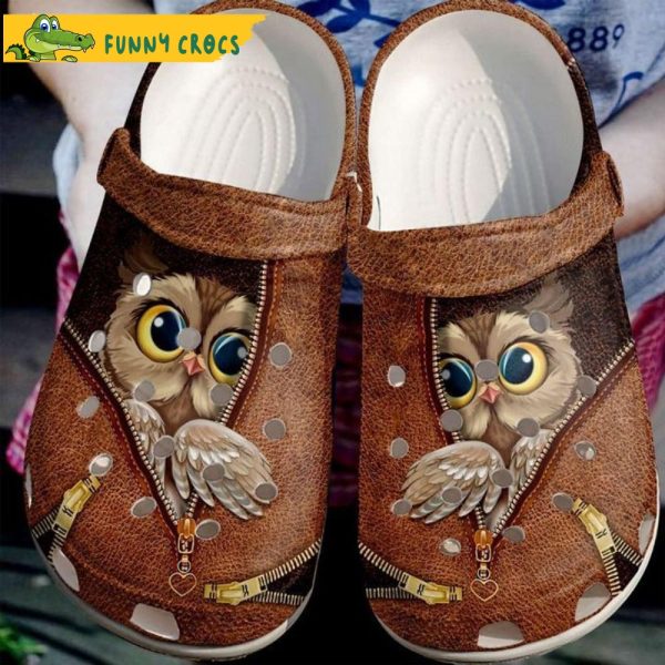 Owl Zipper Crocs