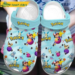 Pokemon Special Edition Blue Crocs