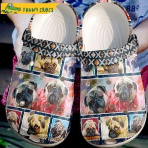 Pug Cute Photo Frames Dog Crocs