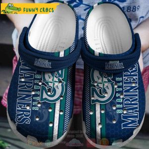 Seattle Mariners Blue Mlb Crocs Clog Shoes