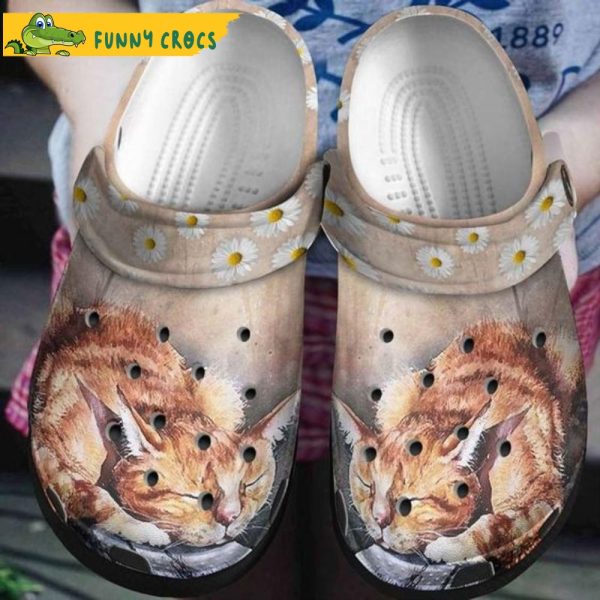 Sleeping Cat Crocs