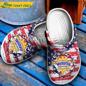 Twisted Tea Drink Adults Crocs Clog Shoes