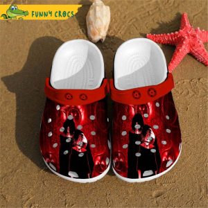 Uchiha Sasuke Itachi Naruto Anime Adults Crocs Clog Shoes