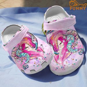 Unicorn And Mermaid Crocs