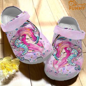 Unicorn And Mermaid Crocs 3