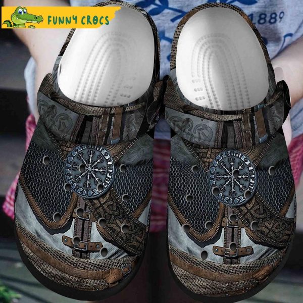 3D Armor Viking Gifts Crocs