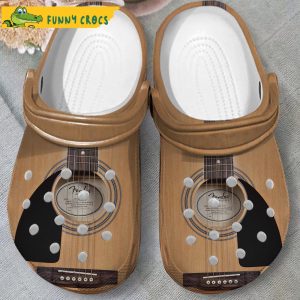 Accoustic Guitar Music Crocs Clog Shoes 2