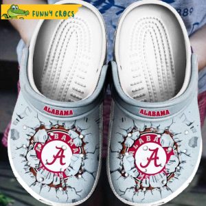 Alabama Broken wall Ncaa Crocs