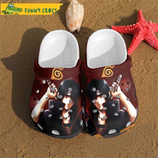 Anime Uchiha Itachi Naruto Crocs Slippers