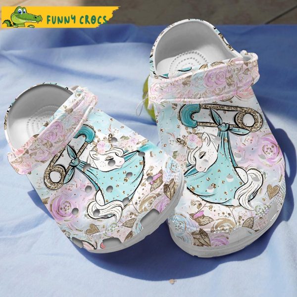 Baby Unicorn Crocs
