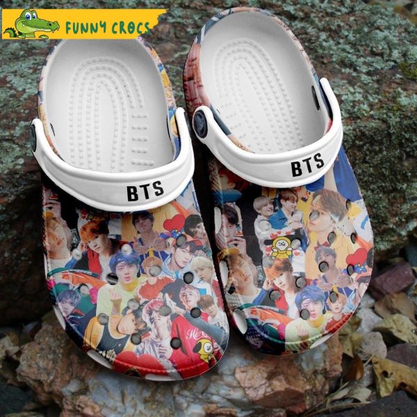 Band Bts Crocs Clog Shoes