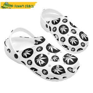 Black Weed Crocs 1