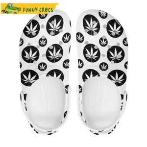 Black Weed Crocs 2