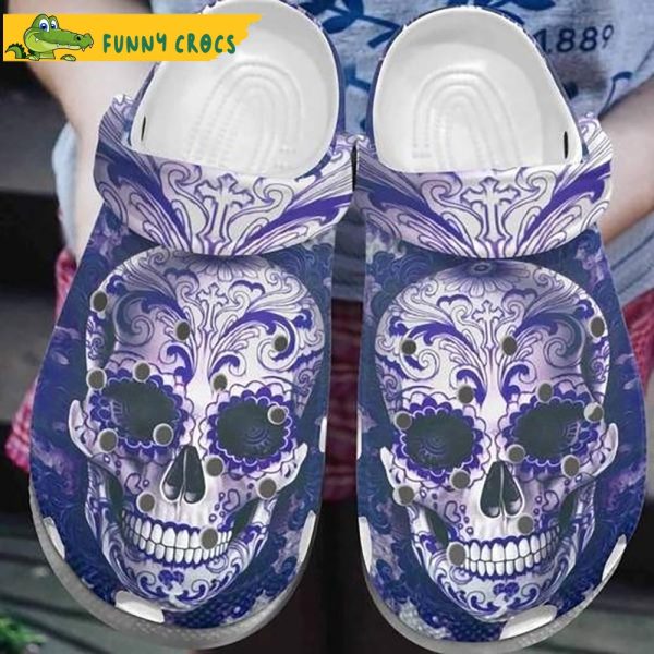 Boho Crocs Skull Gifts Crocs Slippers