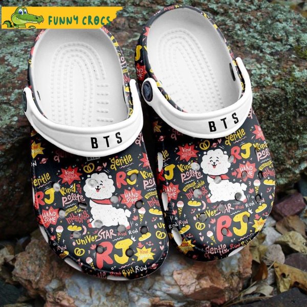 Bt21 Rj Bts Gifts Crocs