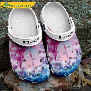 Bts x Army Funny Crocs