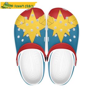 Captain Marvel Clogs Avengers Women And Kids Flip Flops Birthday Gift Custom Clogs For Men 365crocs 1 11 11zon