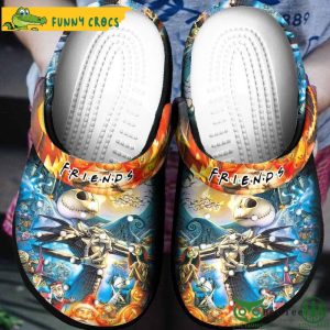 Cartoon Friends Jack Skellington Crocs