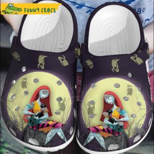 Cartoon Jack And Sally Crocs