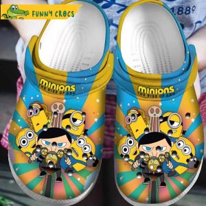 Cartoon Minion Crocs Clog Shoes