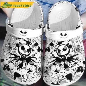 Cartoon Movie Art Jack Skellington Crocs