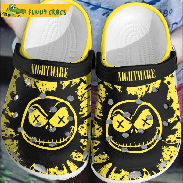 Cartoon NightMare Jack Crocs