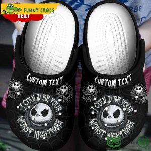 Custom I Could Be Your Worst NightMare Cartoon Crocs