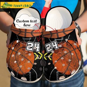 Custom & Number Basketball Gifts Crocs Clog Shoes