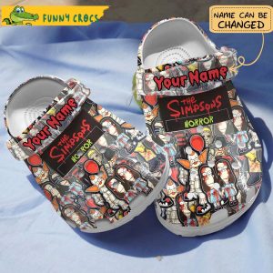 Custom The Simpson Horror Funny Crocs