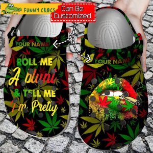 Custom Weed Crocs Slippers